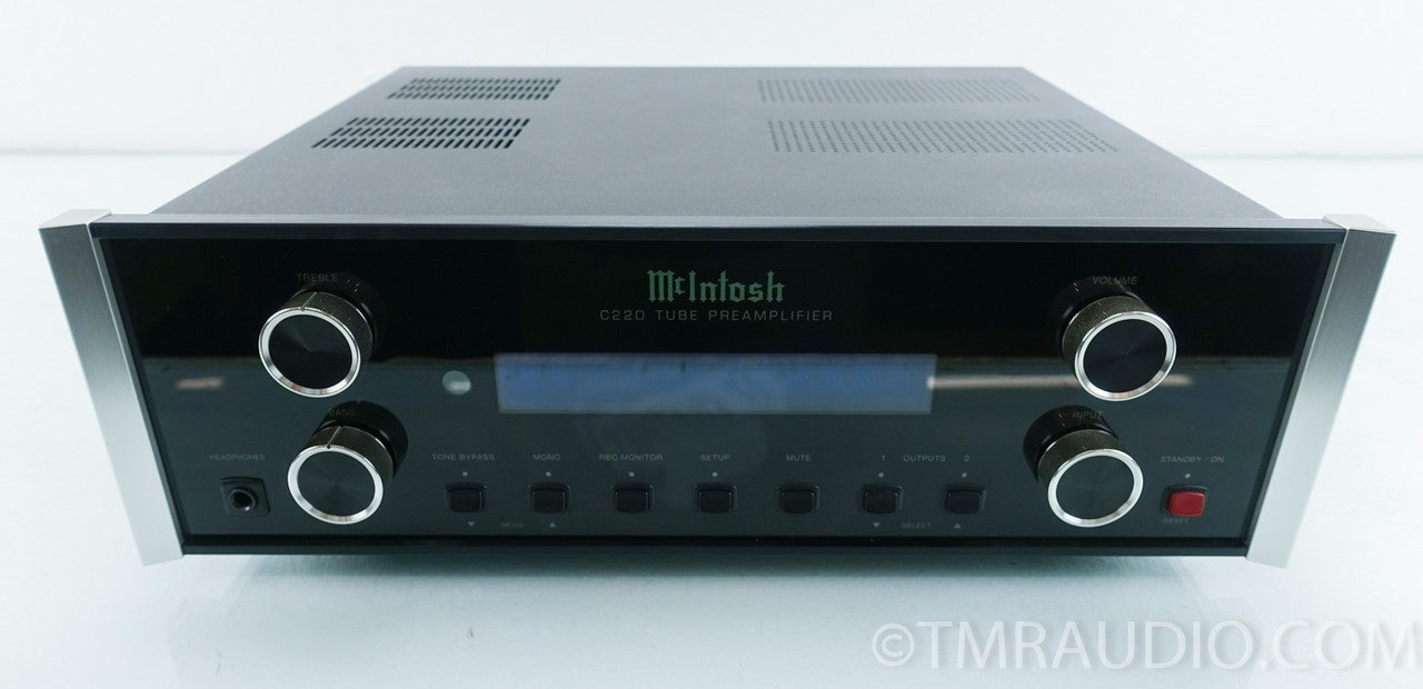 McIntosh C220 Stereo Tube Preamplifier