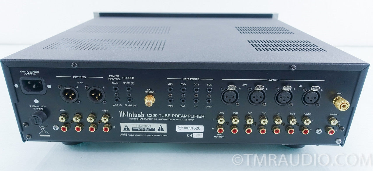 McIntosh C220 Stereo Tube Preamplifier