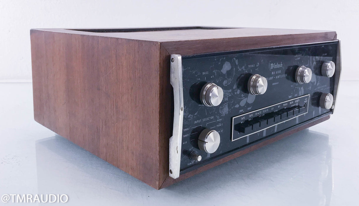 McIntosh MA 6100 Vintage Stereo Integrated Ampifier (AS-IS