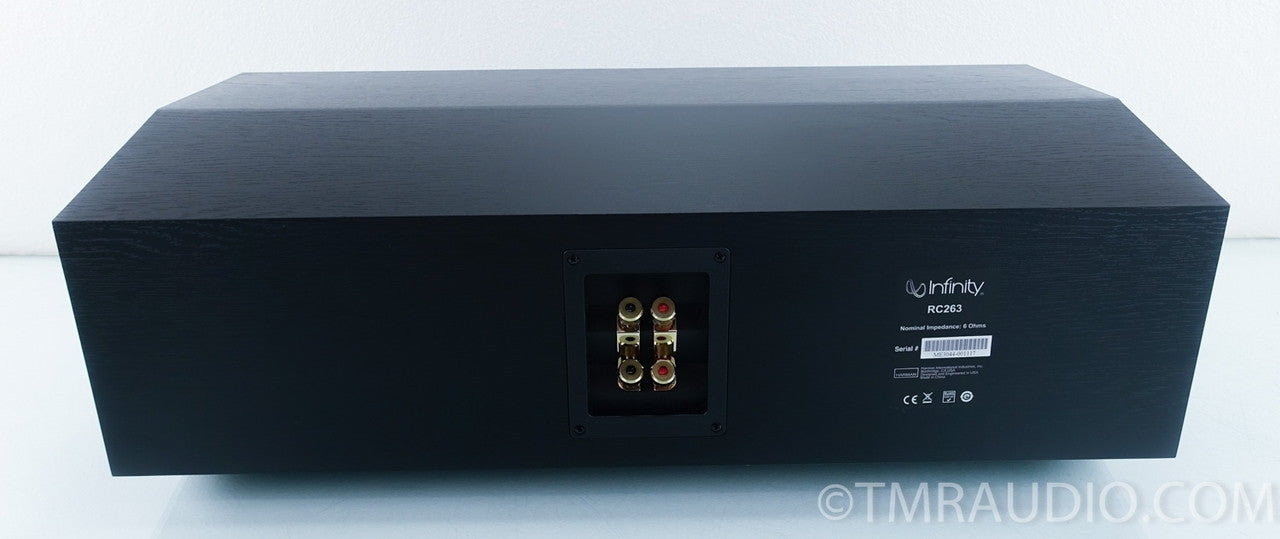 Infinity Rc263 Infinity RC263 Center Channel Speaker — The Music Room