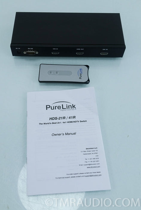 PureLink HDS-21R HDMI Switcher