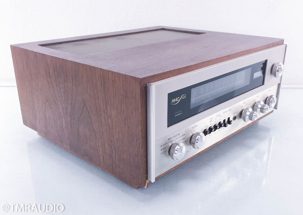 McIntosh MAC 1500 Vintage Tube Receiver (Power Switch Fixed to On)