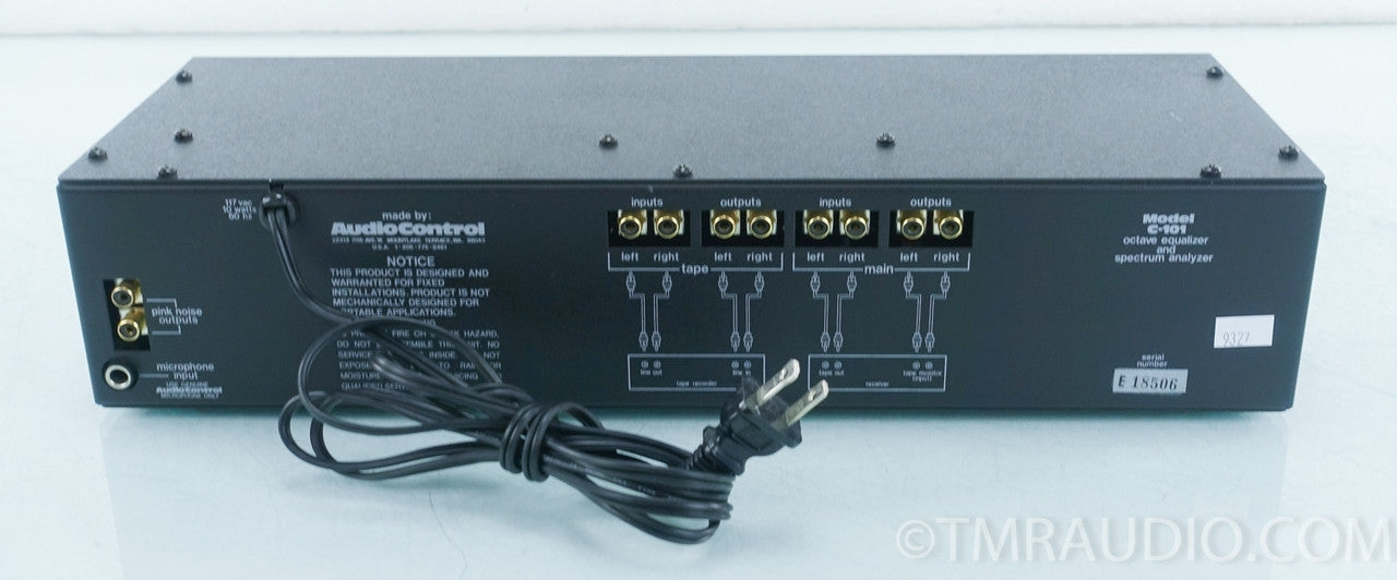 Audio Control C-101 Series ll Octave Equalizer & Spectrum Analyzer