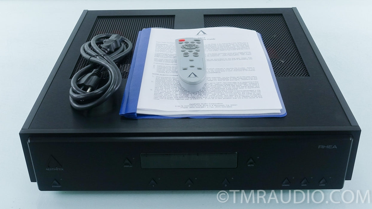 Aesthetix Rhea Signature Tube Phono Stage