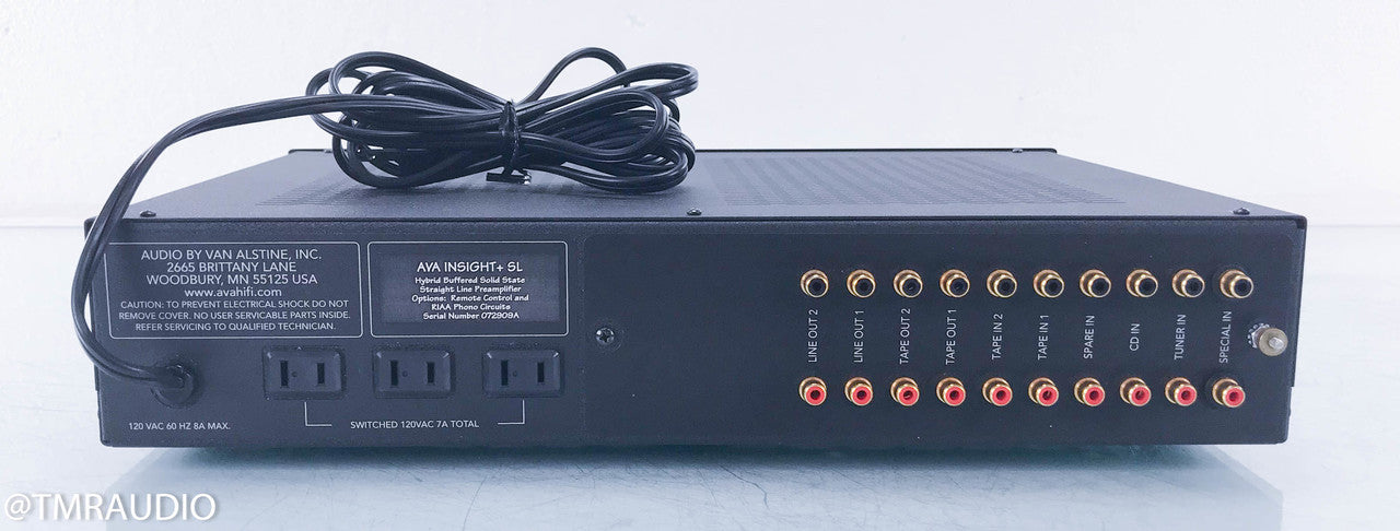 Van Alstine Insight SL+ Stereo Preamplifier