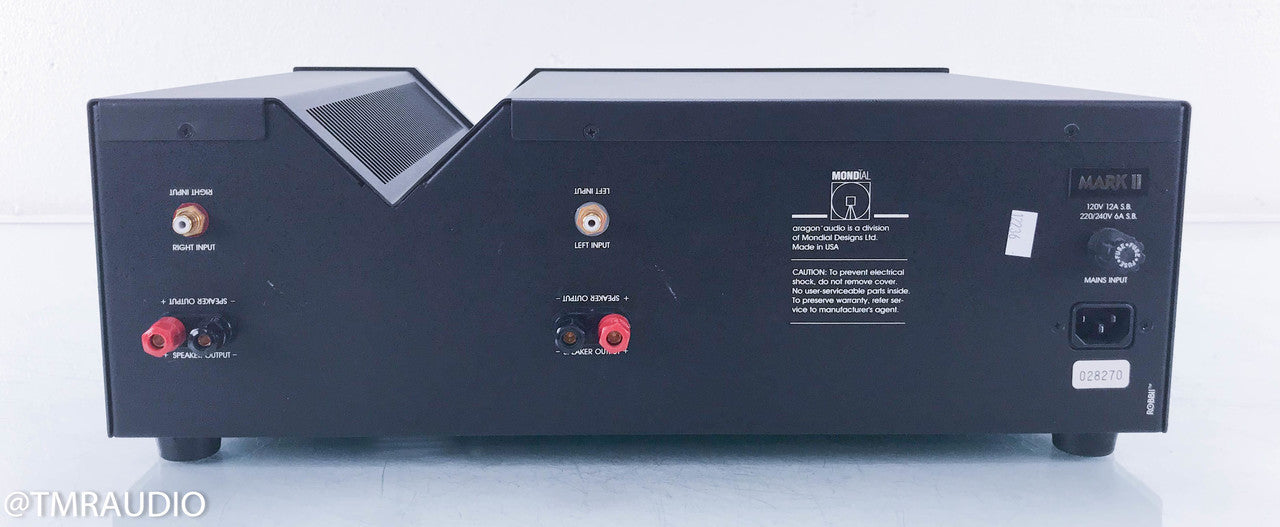 Aragon 2004 mk ii Dual Mono Power Amplifier