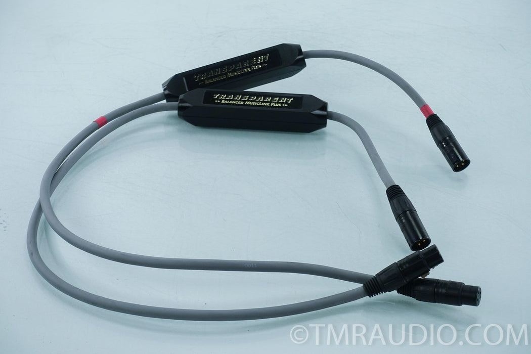 Transparent Balanced MusicLink Plus XLR Cables