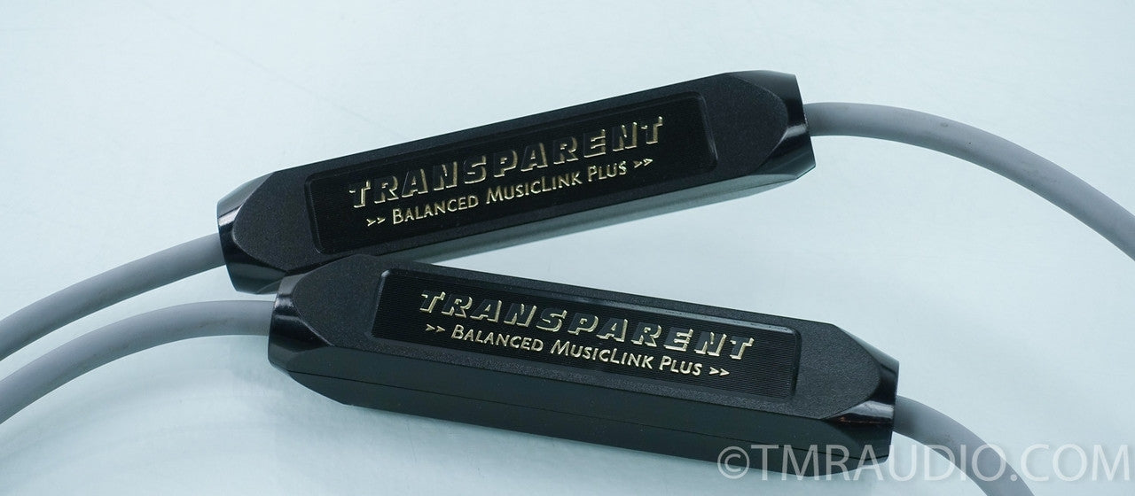 Transparent Balanced MusicLink Plus XLR Cables