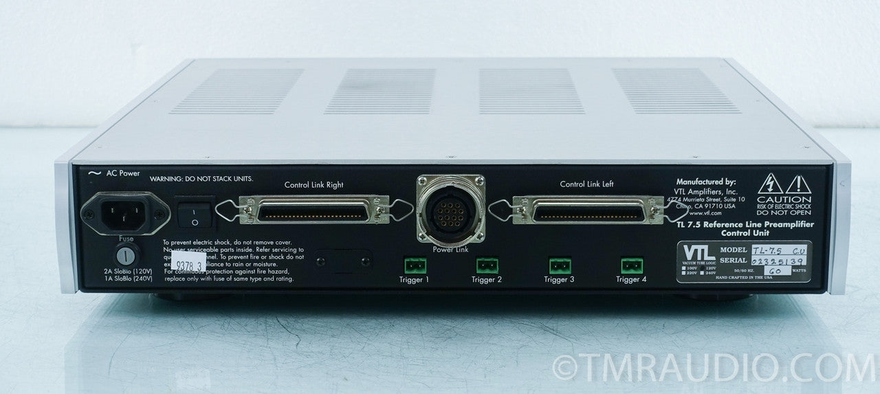 VTL TL-7.5 Reference Line Stereo Preamplifier