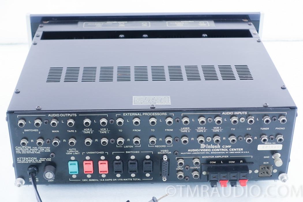 McIntosh C34V Audio Video Control Center