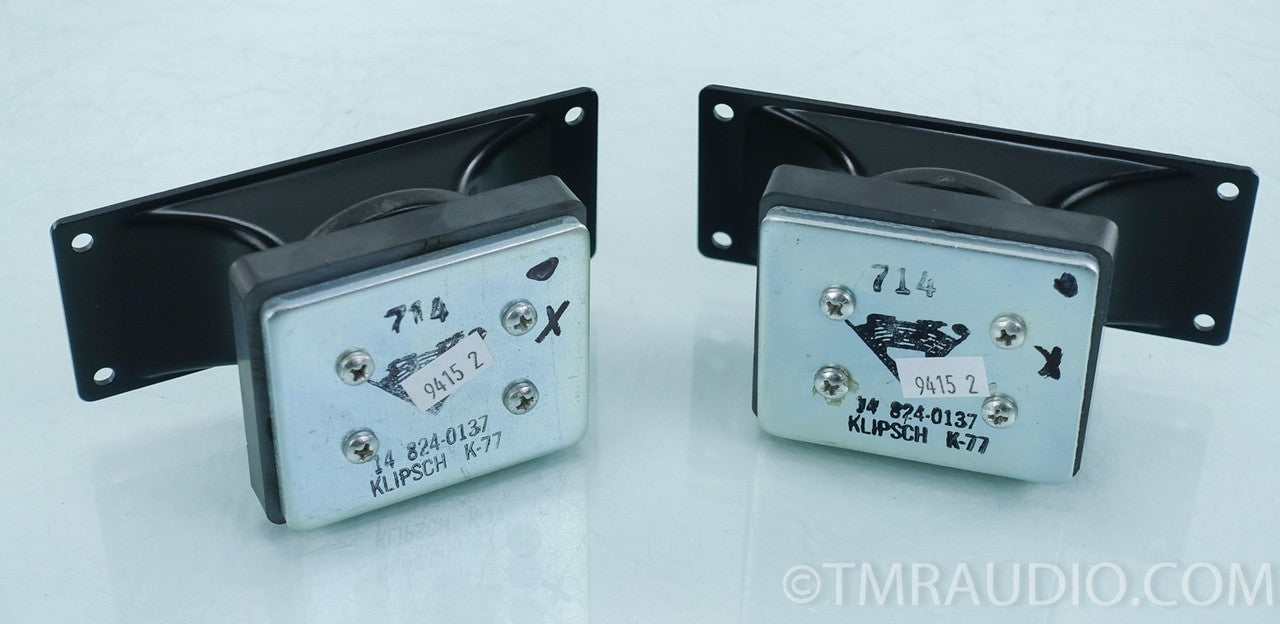Klipsch K-77 Tweeters