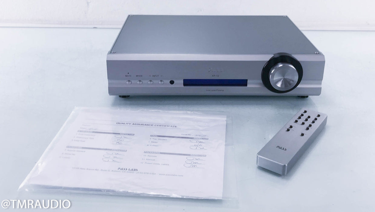 Pass Labs XP-12 Stereo Preamplifier