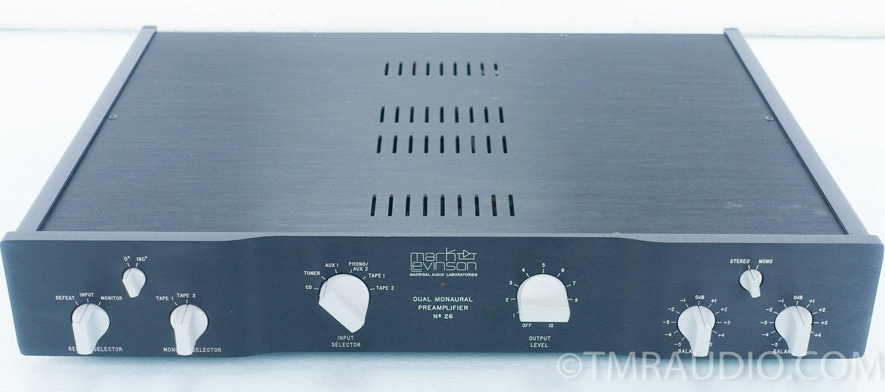 Levinson No. 26 Stereo Preamplifier (no power supply)