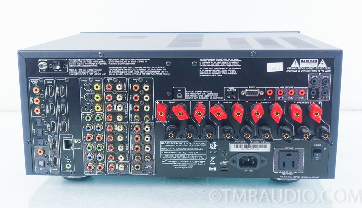 NAD T-787 7.2 Channel Home Theater Receiver