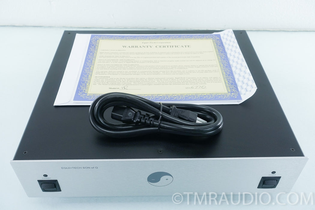 Equitech Son of Q Jr. Model 1R Balanced Power Supply 1