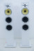B&W CM8 Speakers, Gloss White
