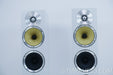 B&W CM8 Speakers, Gloss White