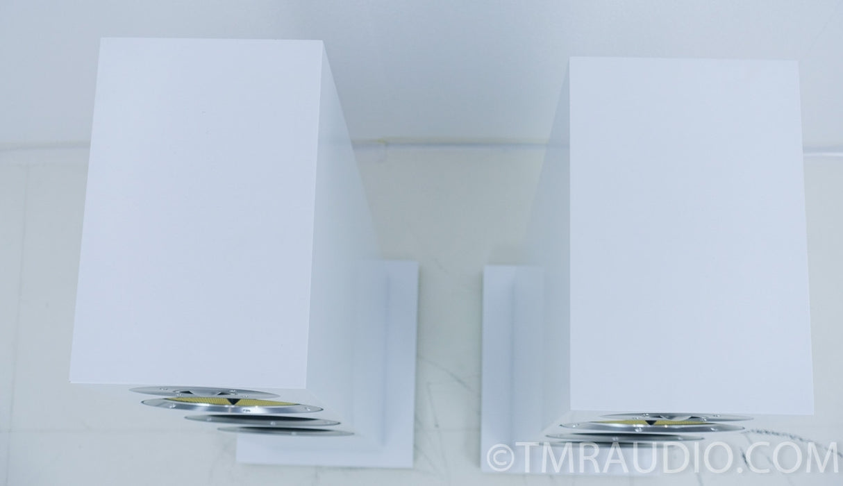 B&W CM8 Speakers, Gloss White