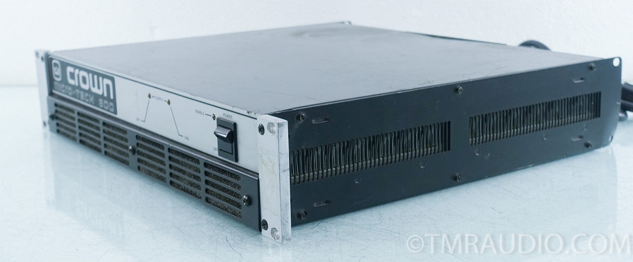 Crown Micro-Tech 600 Stereo Power Amplifier