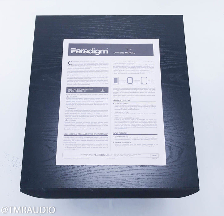 Paradigm PDR-10 Powered Subwoofer