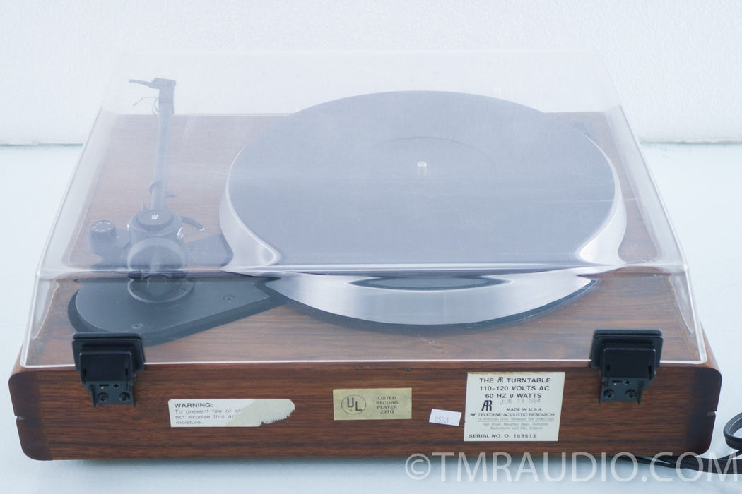 Teledyne Acoustic Research The AR Turntable