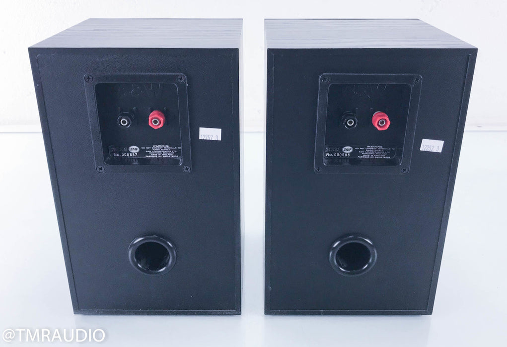 B&W Model ZMF 2001 Bookshelf Speakers