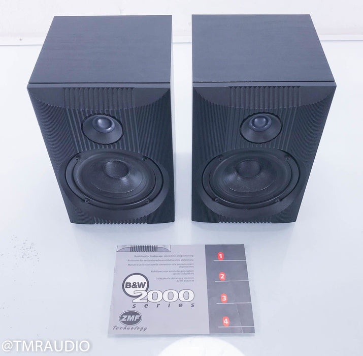 B&W Model ZMF 2001 Bookshelf Speakers