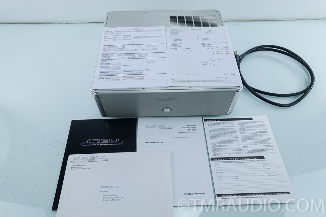 Krell KAV-3250 3 Channel Power Amplifier