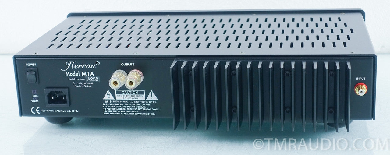 Herron M1A Mono Power Amplifiers