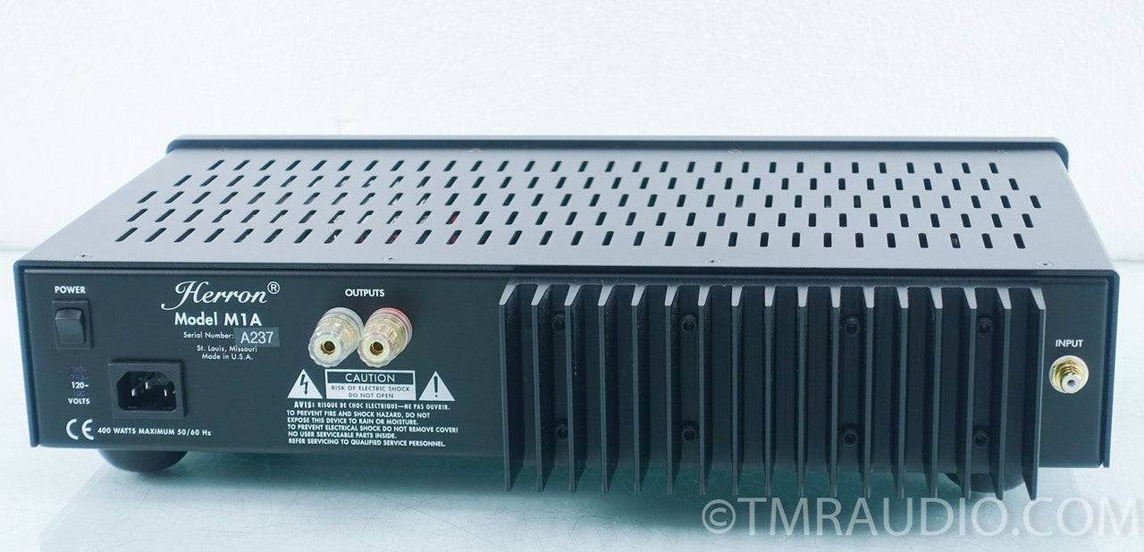 Herron M1A Mono Power Amplifiers