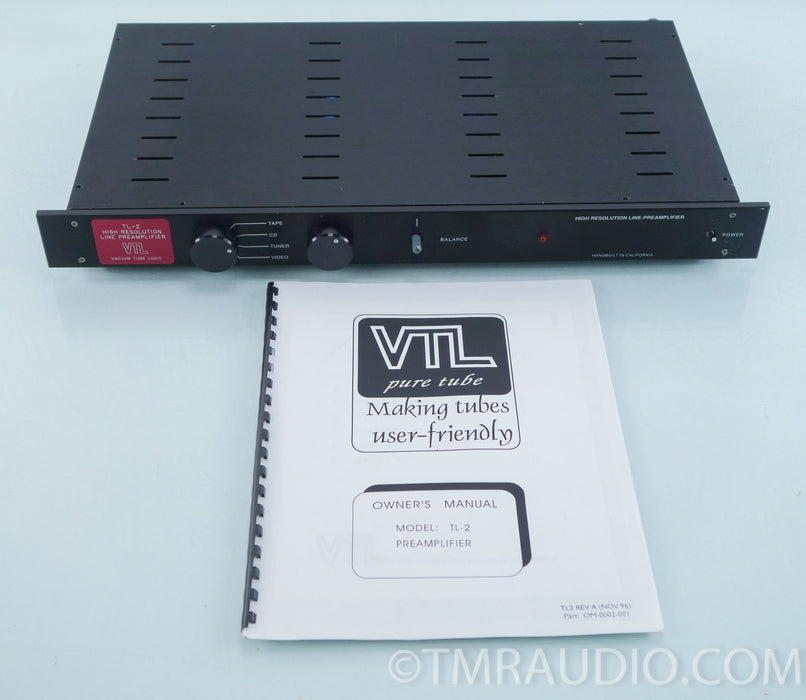 VTL TL-2 Stereo Tube Preamplifier