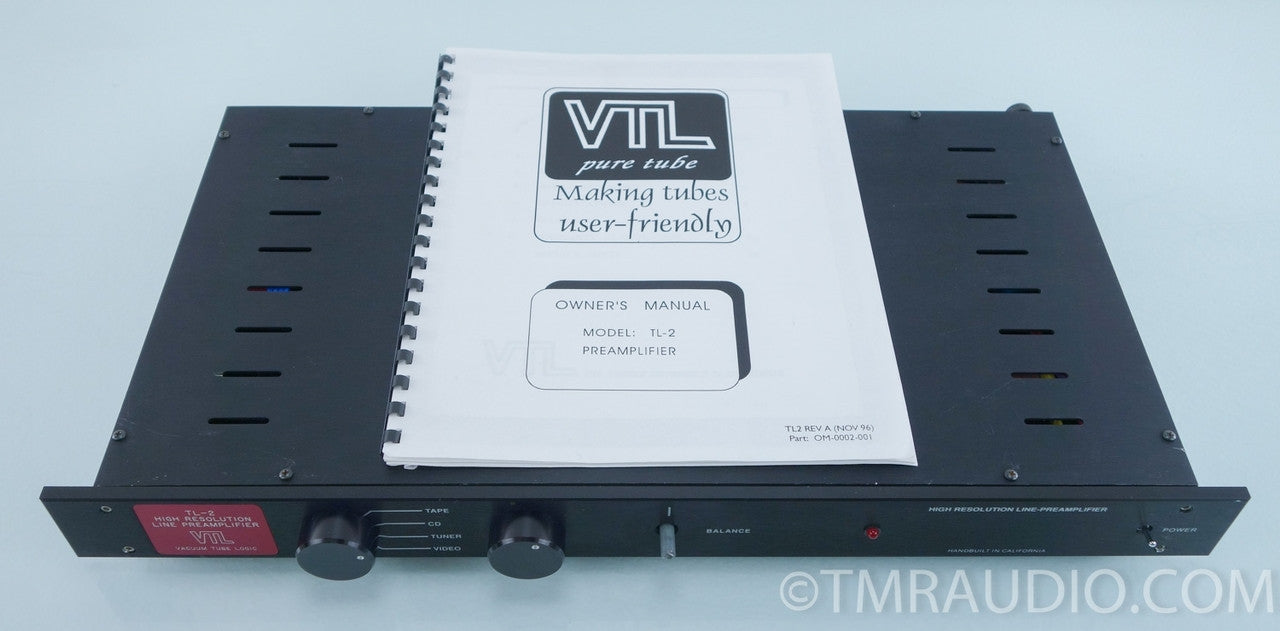 VTL TL-2 Stereo Tube Preamplifier