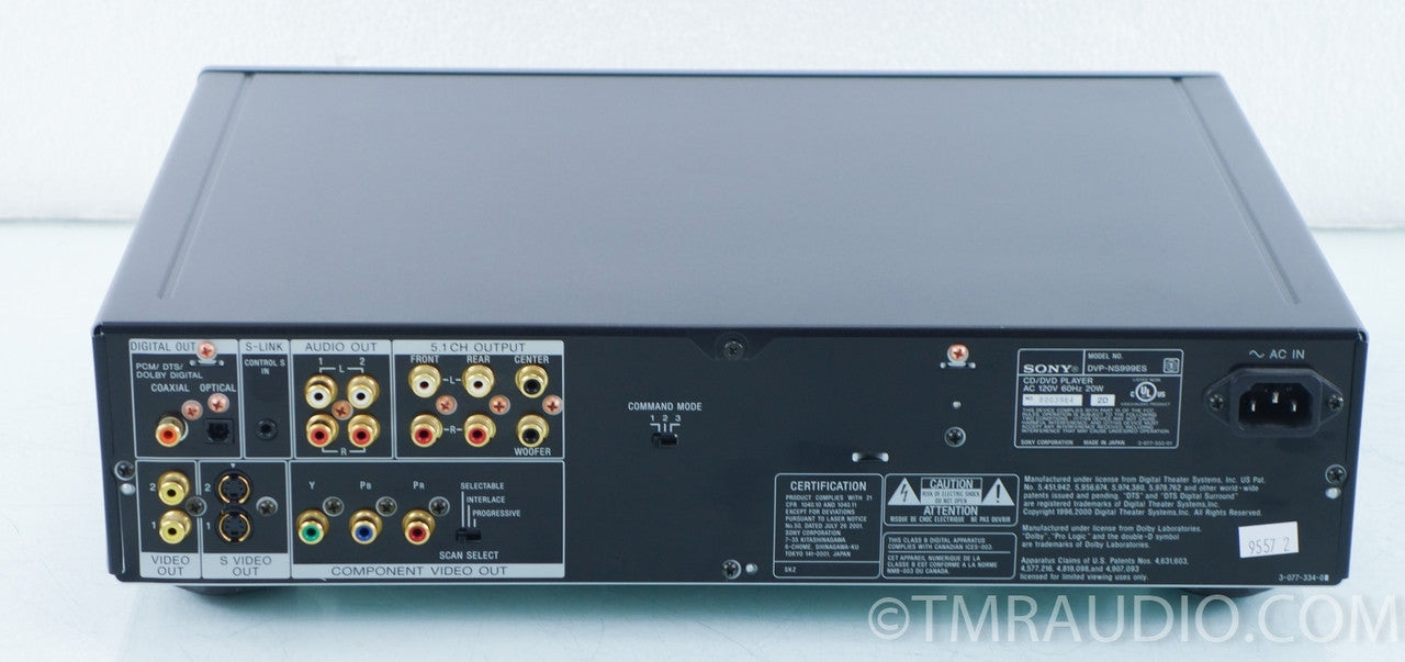 Sony DVP-NS999ES SACD / DVD Player