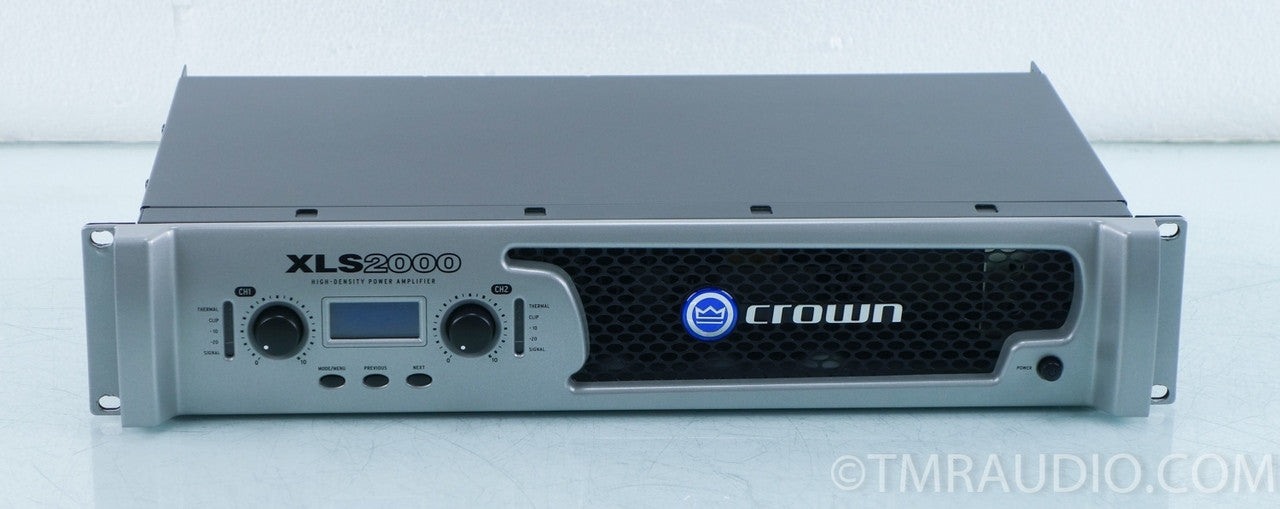 Crown XLS2000 Professional Stereo Power Amplifier