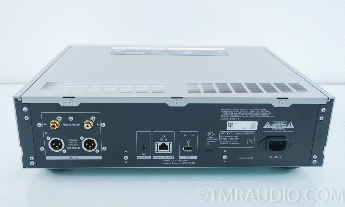 Sony HAP-Z1ES High-Resolution Audio HDD Player