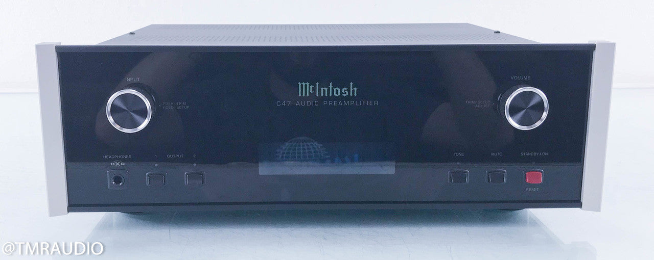 McIntosh C47 Stereo Audio Preamplifier USB DAC / MM MC