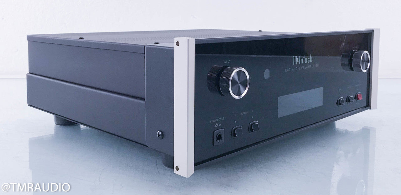 McIntosh C47 Stereo Audio Preamplifier USB DAC / MM MC