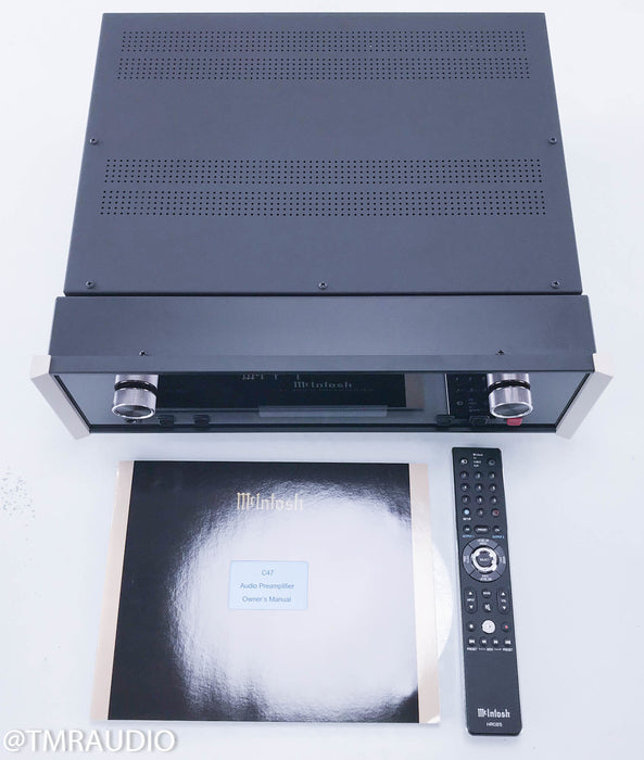 McIntosh C47 Stereo Audio Preamplifier USB DAC / MM MC