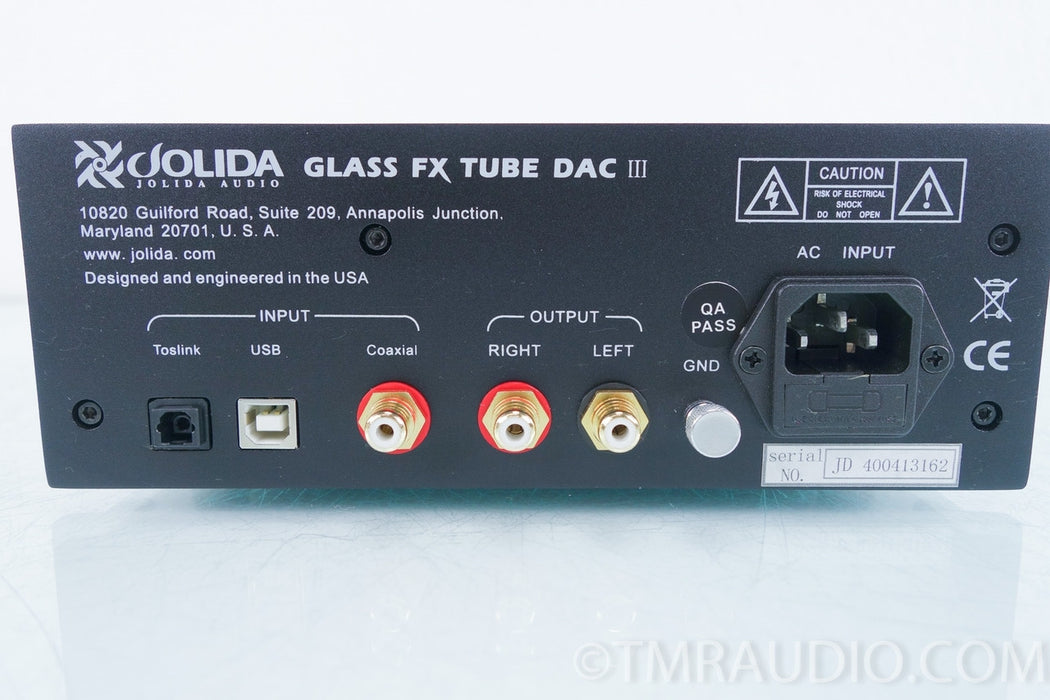 Jolida Glass FX Tube DAC III