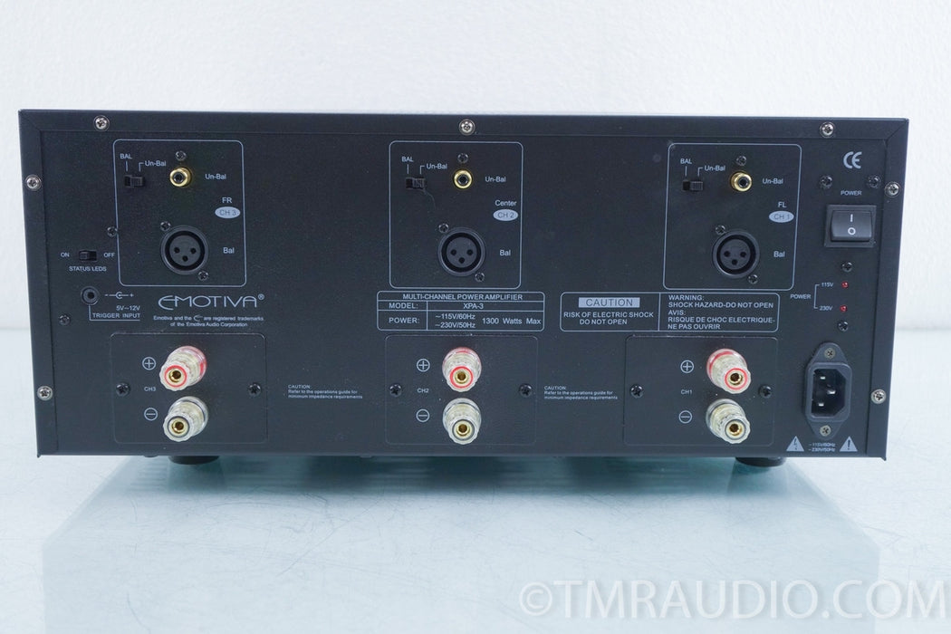 Emotiva XPA-3 Three Channel Power Amplifier