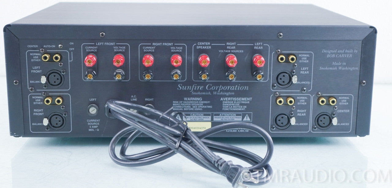 Sunfire Cinema Grand Five Channel Power Amplifier (19")