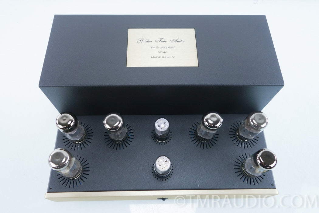 Golden Tube Audio SE-40 Tube Power Amplifier