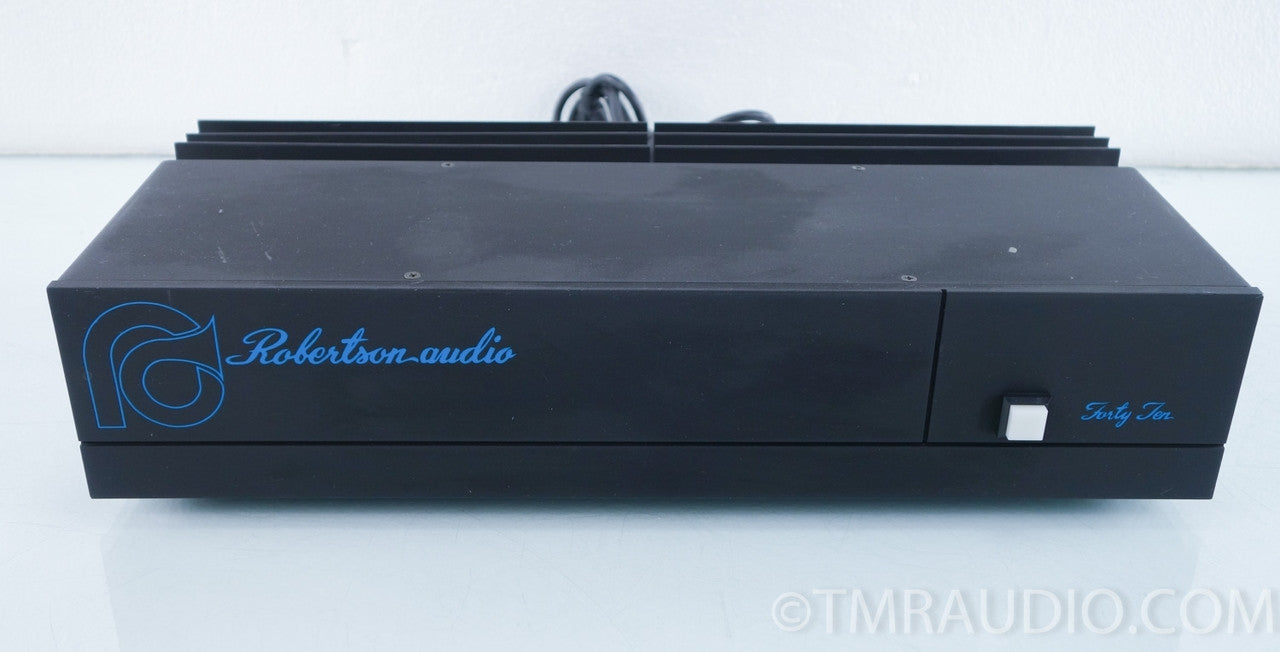 Robertson Audio Forty Ten Power Amplifier — The Music Room