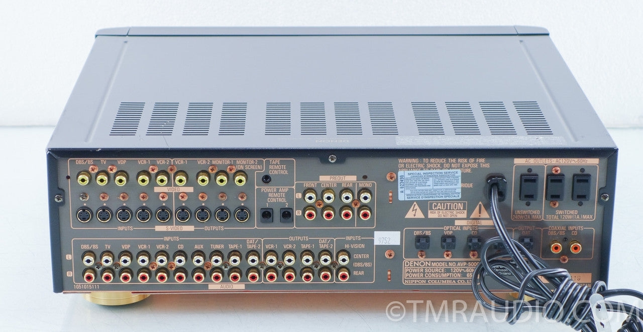 Denon AVP-5000 Preamplifier / Processor AS-IS (no power)