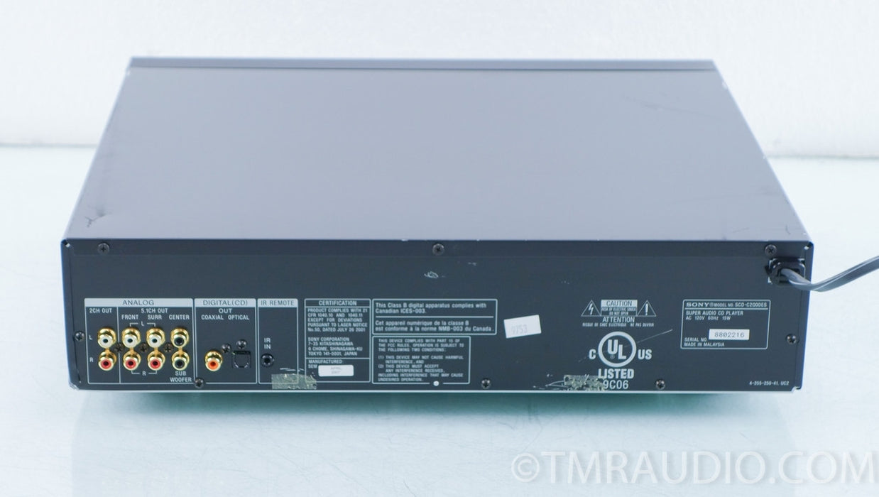 Sony SCD-C2000ES SACD/CD 5 Disc CD Changer