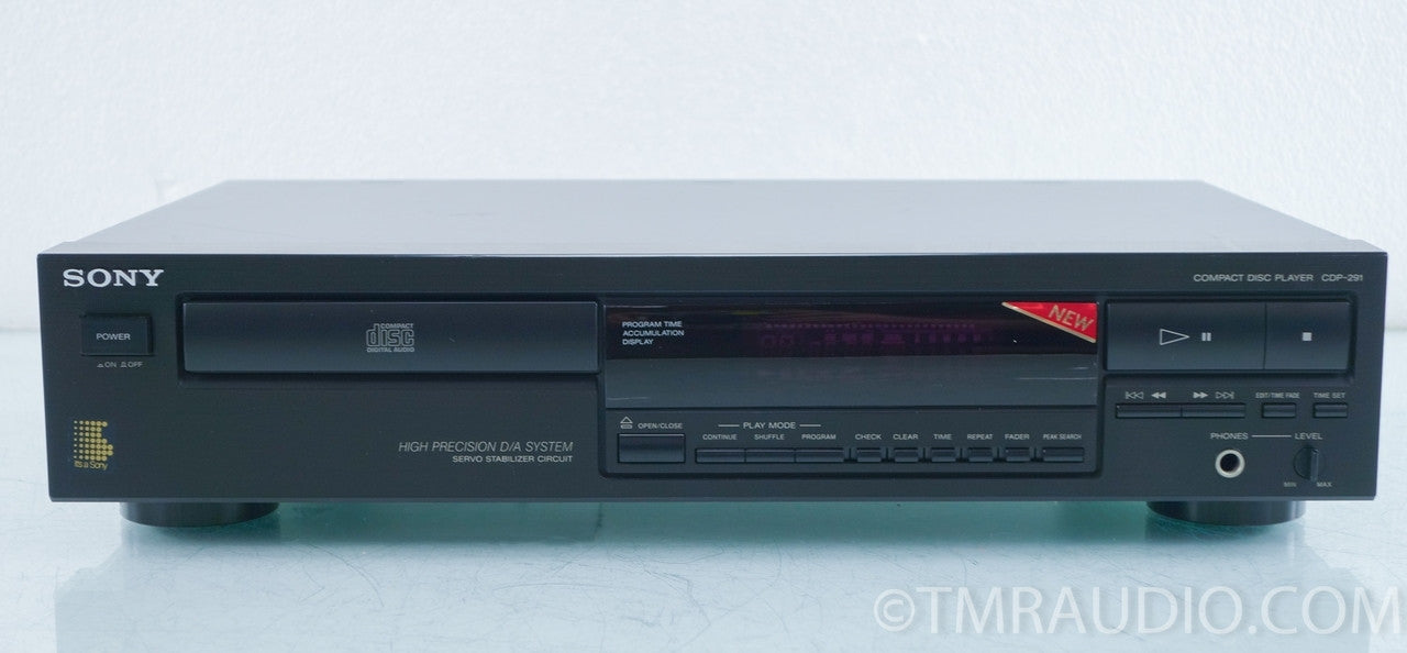 Sony CDP-291 Programmable Compact Disc CD Player w/ Peak Search