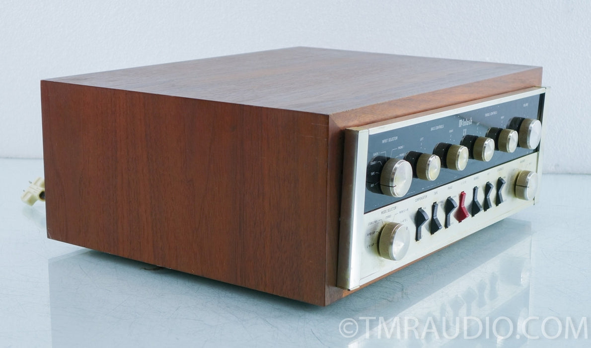 McIntosh C11 Vintage Stereo Preamplifier w/ Wood Case