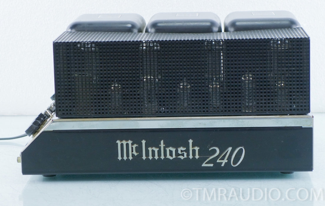 McIntosh MC240 Vintage Stereo Tube Amplfier w/ Telefunken Tubes