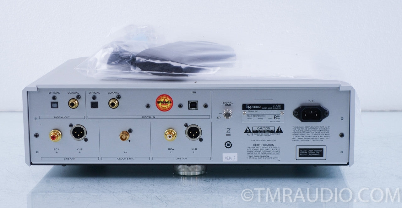 Esoteric K-05X SACD / CD Player & USB DAC