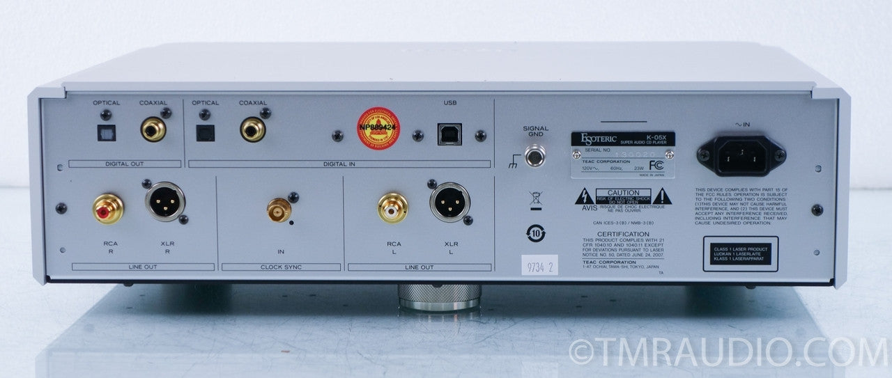 Esoteric K-05X SACD / CD Player & USB DAC